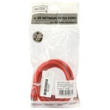 Digitus DK-1644-020/R RJ45 omrežni kabel CAT6 S/FTP 2 m rdeča brez halogena, zviti pari, z zaščitnim zapornim zatičem, ognjevaren 1 kos, (21218927) | Shoptok.si