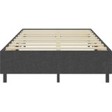  Krevet od tkanine s oprugama tamnosivi 120 x 200 cm | shoptok.hr