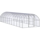 Vanjski kokošinjac 3 x 10 x 2 m od pocinčanog čelika | shoptok.hr