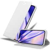 Cadorabo Ohišje, združljivo z Apple iPhone 12 PRO MAX v klasično srebrno - Zaščitni ovitek z magnetnim zapiranjem, stoječo funkcijo in režo za kartice, (20551453) | Shoptok.si