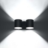  Zidna lampa ORBIS 2 crna | shoptok.hr