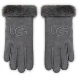 Ugg Ženske rokavice W Sheepskin Embroider Glove 20931 Siva
