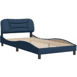  Okvir za krevet bez madraca Hvar plava 100x200cm od tkanine | shoptok.hr