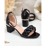 Resti Black women's post sandals Marines - Footwear | Shoptok.si
