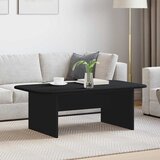  Kava Stol Crna 93 x 53 x 33 cm Konstruirano drvo | shoptok.hr
