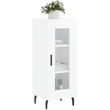  Komoda sjajna bijela 34,5 x 34 x 90 cm od konstruiranog drva | shoptok.hr