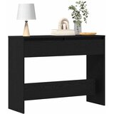  Konzolna stolica s ladicama Crni hrast 100 x 35 x 76,5 cm | shoptok.hr