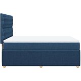  Krevet s oprugama i madracem plavi 140x200 cm od tkanine | shoptok.hr