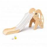  MamaKids tobogan s ljestvama za djecu, bež 170 cm | shoptok.hr