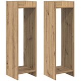  Stalak za biljke 2 pcs Zanatski Hrast 30 x 30 x 100 cm | shoptok.hr