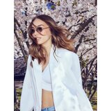 Reserved Sako od mješavine vune - bijela | shoptok.hr