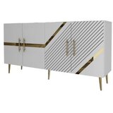 Hanah home komoda fuga KB150 white gold