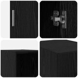  Ormar za montažu na zid Zidne Crni hrast 30 x 42.5 x 39.5 cm | shoptok.hr
