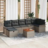 Sjedeća garnitura za vrt 8 kom. poliratan 297,5 x 132,5 x 85 cm | shoptok.hr