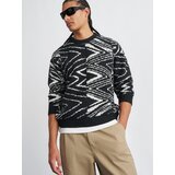 Volcom Pulover 'ZAGNER' črna / off-bela | Shoptok.si