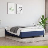 vidaXL Posteljni okvir moder 140x190 cm blago Cene