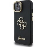 Guess Cam Stand GUHCP14SPCS4GSK ovitek za iPhone 14 s stojalom - črn | Shoptok.si
