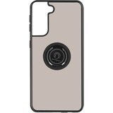 AVIZAR Ovitek za prstan za Samsung Galaxy S21 Plus - matirano hrbtišce proti prstnim odtisom, združljivo z magnetnim stojalom - crna, (20718840) | Shoptok.si