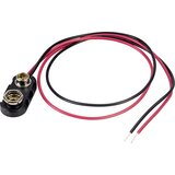 TRU COMPONENTS Baterijski priključek 1x 9 V Block priključek na pritisni gumb (D x Š x V) 24.5 x 11.8 x 7.3 mm 18-0097, (20636031) Cene
