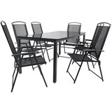 Gardenson Vrtna Garnitura Črna, 7-Delno | Shoptok.si