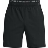 Under Armour Men's UA Vanish Woven 6" Shorts Black/Pitch Gray S Cene