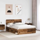  Konstrukcija postelje Star les 150 x 200 cm Masivno borovo les, (5000102764) | Shoptok.si