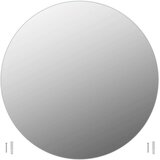  Zidno ogledalo s LED svjetlima okruglo stakleno | shoptok.hr