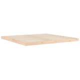  Okvir za krevet 200 x 200 cm od masivne borovine | shoptok.hr