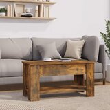  Stolić za kavu boja hrasta 101x49x52 cm konstruirano drvo | Eponuda.com
