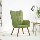  Stolica za opuštanje svjetlozelena baršunasta | shoptok.hr