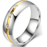 IZMAEL Ženski prstan LO-17394 - Srebrna / Zlata / 67mm | Shoptok.si