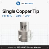 CNC Kitchen Umetak za taljenje za M10, G1/8 & 3/8" navojne umetke - 1 kom CNC Kitchen Umetak za taljenje za M10, G1/8 & 3/8" navojne umetke - 1 kom Slike