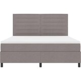  Krevet s opruga kutije Sivo-smeđa 180 x 200 cm tkanina | shoptok.hr