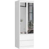 AKORD OMARA ZVEZDA S 60 cm Z OGLEDALOM 2 VRATA 2 Predala PK BELO, (21713793) | Shoptok.si