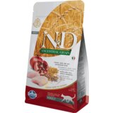 N&d Low Grain Hrana za odrasle mačke Piletina i Nar - 300 g Cene