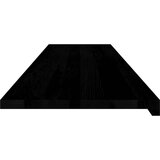  Prozorske klupice 2 kom tamnosmeđe 160x40x2 cm masivne hrast | shoptok.hr