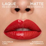 L´Oréal Paris infaillible laque resistance tečni ruž 410 rouge poppy