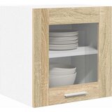 vidaXL Viseča omarica s polico Riga Sonoma hrast 40 x 31 x 40 cm | Shoptok.si