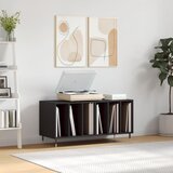 vidaXL Ormarić za ploče crni 100 x 38 x 48 cm od konstruiranog drva Cijene