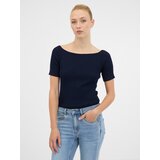 Orsay Dark blue t-shirt - Women's | shoptok.hr