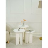 Hanah home set za kafu leo (55 + 50 + 45) cream (313RTX1145) | ePonuda.com