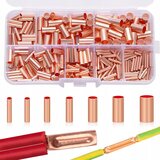 Rosfix Coppertube GT250 Tulejke Iz Čistega Bakra – 250 Kosov | Za Lutovanje In Stiskanje | 2–22 mm² | Električne Instalacije, Industrija, Avtomobilize, (5000243665) Cene