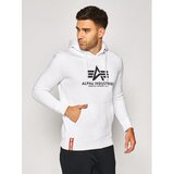 Alpha Industries Jopa Basic Hoody 178312 Bela Regular Fit | Shoptok.si