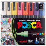 POSCA Marker Uni PC-5M POSCA, set 16/1 cene
