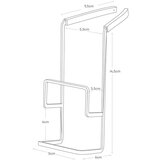 YAMAZAKI Metalni viseći držač za spužvu Tower – | shoptok.hr