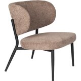 White Label Svetlo rjav fotelj Sanne – | Shoptok.si