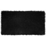  Tepih od umjetne ovčje kože TAFALLA Crna 60 x 110 cm Poliester | Eponuda.ba