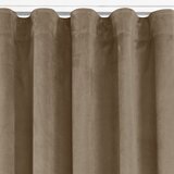  Curtain VILA color beige style classic transparent wave tape 7 cm velvet 200x225 HOMEDE | shoptok.hr