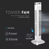  Stubni ventilator sa indikatorom temperature i daljinskim upravljačem 55W/230V | Eponuda.com