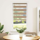 vidaXL Zebra senčilo peščeno rjava 60x150 cm tkanina širina 55,9 cm | Shoptok.si